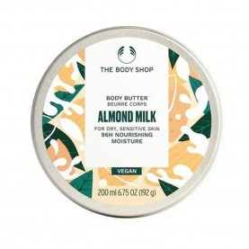 The body shop Butter Almond 200ml Body Milk - Beige козметика,за,овлажняване,the,body,shop,butter,almond,200ml,body,milk,beige