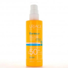 козметика,за,защита,от,слънце,uriage,bariesun,spray,spf50,200ml,sunscreen,yellow