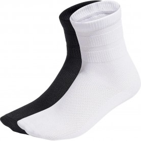 чорапи,дамски,чорапи,adidas,originals,3,stripes,mesh,crew,socks,2,pairs,white,black,(black)