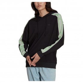 суичър,дамски,блузи,adidas,originals,tape,hoodie,black