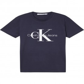 Тениска Calvin klein J30J320935 short sleeve T-shirt - Blue (Night Sky) тениска,мъжки,тениски,дамски,тениски,calvin,klein,j30j320935,short,sleeve,t,shirt,blue,(night,sky)