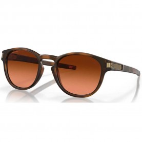 слънчеви,очила,слънчеви,очила,oakley,latch,prizm,polarized,sunglasses,matte,brown,tortoise,(brown)