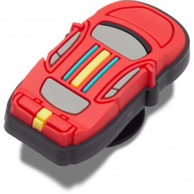 обувни,аксесоари,jibbitz,red,racecar,pin,red