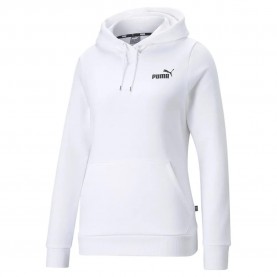 блуза,дамски,блузи,puma,essentials,small,logo,fl,sweatshirt,white