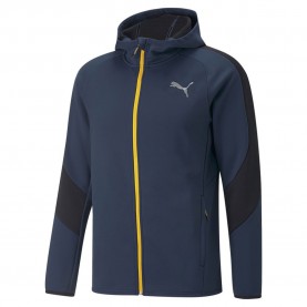 блуза,мъжки,пуловери,puma,evostripe,warm,sweatshirt,blue