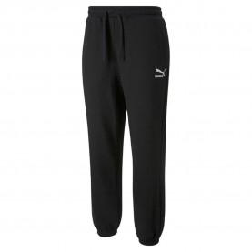 Панталони Puma Classics Small Logo Fl pants - Black (Puma Black) панталони,мъжки,панталони,puma,classics,small,logo,fl,pants,black,(puma,black)