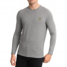 блуза,мъжки,пуловери,lyle,&,scott,kn400vc,sweater,grey,(grey,marl)
