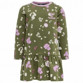 рокля,детски,поли,и,рокли,hummel,alisa,long,sleeve,dress,green,(capulet,olive)