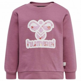 блуза,детски,блузи,hummel,verina,sweatshirt,pink,(heather,rose)