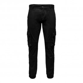 панталони,мъжки,панталони,only,&,sons,cam,stage,cuff,cargo,pants,black
