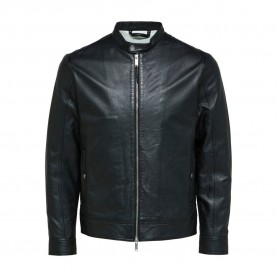 яке,мъжки,якета,selected,archive,classic,leather,jacket,black