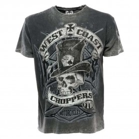 тениска,мъжки,тениски,west,coast,choppers,cash,only,short,sleeve,t,shirt,grey,(black,grey)
