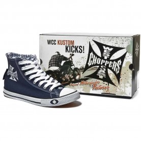 обувки,мъжки,маратонки,west,coast,choppers,hi,warrior,motorcycle,shoes,blue,(navy)