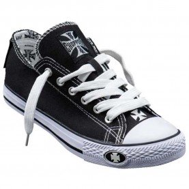 обувки,мъжки,маратонки,west,coast,choppers,low,warrior,motorcycle,shoes,black,(black)