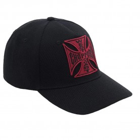 шапка,всички,шапки,west,coast,choppers,og,classic,cap,black,(red)