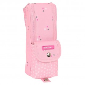 канцеларски,принадлежности,safta,corazón,pencil,case,multicolor,(pink)