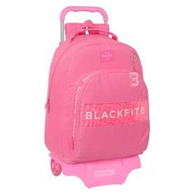 раница,раници,safta,glow,up,wheeled,backpack,multicolor,(pink)