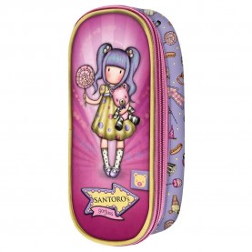 канцеларски,принадлежности,santoro,london,gorjuss™,fairground,first,prize,pencil,case,multicolor,(pink)