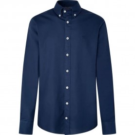 риза,с,дълъг,ръкав,мъжки,ризи,hackett,garment,dyed,oxford,long,sleeve,shirt,navy,blazer,(blue)
