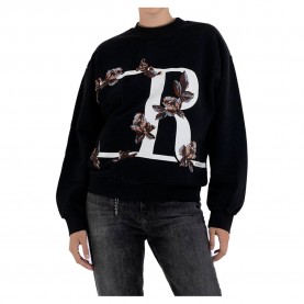 блуза,дамски,блузи,replay,w3616b.000.22890cs,sweatshirt,black