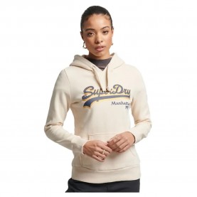 суичър,дамски,блузи,superdry,vintage,logo,borough,hoodie,oatmeal,(yellow)