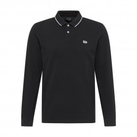 мъжки,блузи,с,яка,lee,long,sleeve,polo,black