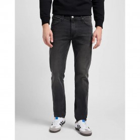 панталони,мъжки,панталони,lee,daren,zip,fly,pants,asphalt,rocker,(black)