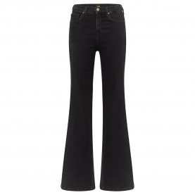 панталони,дамски,панталони,lee,foreverfit,flare,pants,black,(black,avery)