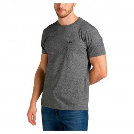 тениска,мъжки,тениски,lee,ultimate,pocket,short,sleeve,t,shirt,grey,(black)