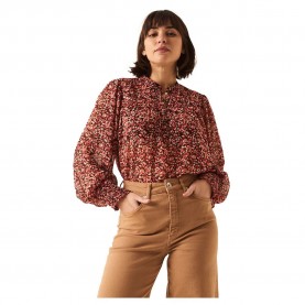риза,с,дълъг,ръкав,дамски,блузи,дамски,ризи,garcia,u20035,long,sleeve,shirt,brown