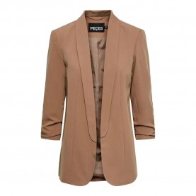сако,дамски,сака,pieces,boss,3,4,blazer,fossil,(brown)