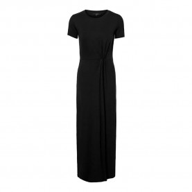 рокля,дамски,поли,и,рокли,vero,moda,ava,lulu,ancle,petite,short,sleeve,long,dress,black,(black)