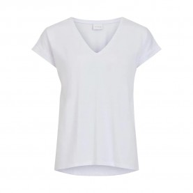 тениска,дамски,тениски,vila,dreamers,new,short,sleeve,v,neck,t,shirt,white,(optical,snow)