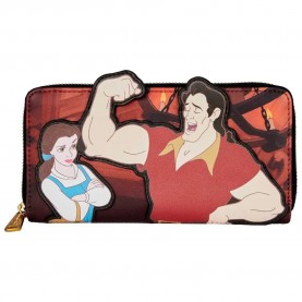 портфейли,и,портмонета,loungefly,beauty,and,the,beast,gaston,disney,wallet,multicolor,(multicolor)