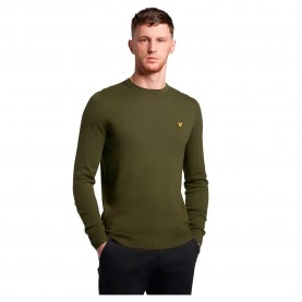 блуза,мъжки,пуловери,lyle,&,scott,cotton,merino,sweatshirt,green,(olive)