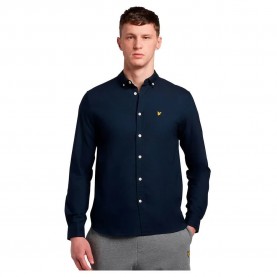 риза,с,дълъг,ръкав,мъжки,ризи,lyle,&,scott,regular,fit,light,weight,oxford,long,sleeve,shirt,blue,(dark,navy)