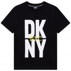 Тениска DKNY D25E09 short sleeve T-shirt - Black (Black) тениска,мъжки,тениски,дамски,тениски,dkny,d25e09,short,sleeve,t,shirt,black,(black)