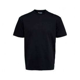 тениска,мъжки,тениски,selected,loose,truman,short,sleeve,t,shirt,black,(black)