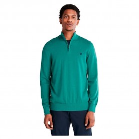 блуза,мъжки,пуловери,timberland,williams,river,1,2,zip,sweater,green