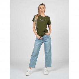 тениска,дамски,тениски,pepe,jeans,camila,short,sleeve,t,shirt,green,(thyme)