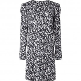 рокля,дамски,поли,и,рокли,pepe,jeans,marlene,print,long,sleeve,short,dress,grey