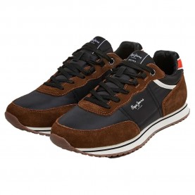 маратонки,мъжки,маратонки,pepe,jeans,tour,classic,22,trainers,brown
