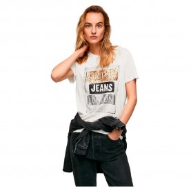 тениска,дамски,тениски,pepe,jeans,tyler,short,sleeve,t,shirt,white