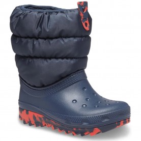 обувки,детски,боти,crocs,classic,neo,puff,t,boots,blue