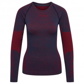тениска,дамски,тениски,hummel,aly,seamless,long,sleeve,t,shirt,insignia,blue,cabernet,melange