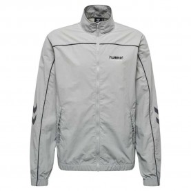 яке,дамски,якета,и,палта,hummel,celab,woven,jacket,grey,(harbor,mist)