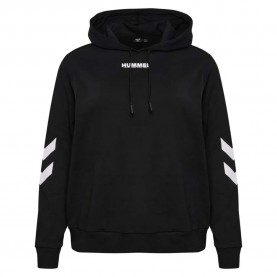 суичър,дамски,блузи,hummel,legacy,hoodie,black,(black)
