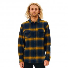 риза,с,дълъг,ръкав,мъжки,ризи,rip,curl,count,flannel,long,sleeve,shirt,blue