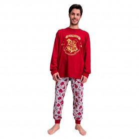 пижама,мъжки,пижами,cerdá,harry,potter,2900000399,long,sleeve,pyjama,red,(dark,red,grey)