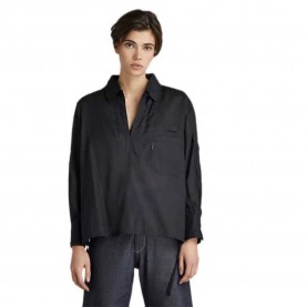 Риза с дълъг ръкав G-Star Bowling long sleeve shirt - Black (Caviar) риза,с,дълъг,ръкав,дамски,ризи,g,star,bowling,long,sleeve,shirt,black,(caviar)